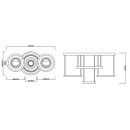 Globo 67191-80 LED mennyezeti függőlámpa BLASIUS  | 80W integrált LED forrás | 2756lm | 2700-6000K
