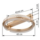 Globo 67196-36 LED mennyezetre szerelhető lámpa BLONDIE  | 36W integrált LED forrás | 2000lm | 2700-6500K