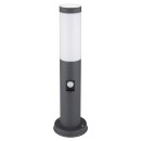 Globo 3158AS kültéri oszloplámpa mozgásérzékelővel Boston 1x60W | E27 | IP44 - antracit