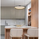 Globo BRIGGS 67186-36 LED mennyezeti függőlámpa | 36W LED | 800lm