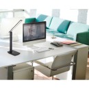 Globo 58400S LED asztali lámpa Bulla 1x6W | 350lm | 3000-4500-6000K - szabályozható, USB, érintőkapcsoló, fekete