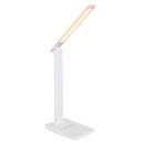 Globo 58400W LED asztali lámpa Bulla 1x6W | 350lm | 3000-4500-6000K - szabályozható, USB, érintőkapcsoló, fehér