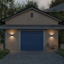 Philips 8721103104830 LED kültéri fali lámpa Zyra  | 4W integrált LED forrás | 800lm | 2700K | antracit