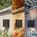Philips 8721103104830 LED kültéri fali lámpa Zyra  | 4W integrált LED forrás | 800lm | 2700K | antracit