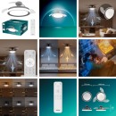 Philips 8721103096043 LED ventilátor világítással Bliss  | 35W integrált LED forrás | 4500lm | 2700-6500K | fényerőszabályzó | távirányítás | fekete