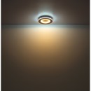 Globo 41767R LED mennyezetre szerelhető lámpa CLAY  | 24W integrált LED forrás | 1370lm | 2700-6500K