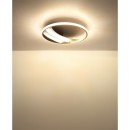 Globo 48493-24 LED mennyezetre szerelhető lámpa CONSTANCE  | 24W integrált LED forrás | 1624lm | 3000/4000/6000K