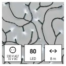 EMOS D4AC02 LED karácsonyi fényfüzér integrált LED forrás | 4000K