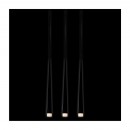 Luxera 48003 mennyezeti függőlámpa Ebony 3x40W|G9