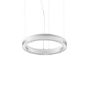 Ideal lux 343402 LED mennyezeti függőlámpa CROWN  | 21W integrált LED forrás | 1620lm | 3000K | a kábelen | fehér