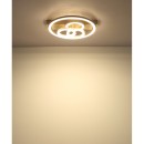 Globo 48040-40SA LED mennyezetre szerelhető lámpa DARRYL  | 40W integrált LED forrás | 2095lm | 3000/4000/6000K