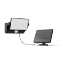 Philips 8721103105653 LED napelemes kültéri fali lámpa Fyns  | 8W integrált LED forrás | 1000lm | 3000K | fekete