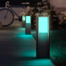 Philips Hue  8721103118455 LED kültéri oszloplámpa Turaco  | 8W integrált LED forrás | 1100lm | 2000-6500K | rgb - színes | fényerőszabályzó | antracit