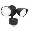Lutec 7622220012 LED kültéri fali lámpa Draco mozgásérzékelővel 1x19W | 1200lm | 5000K | IP44 - fekete