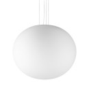 Ideal lux 344591 mennyezeti függőlámpa COTTON  E27 | a kábelen | fehér