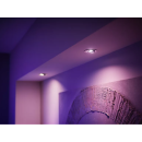 Philips Hue  8721103072900 LED süllyeszthető lámpakészlet Xamento  | 4W GU10 | 350lm | 2000-6500K | rgb - színes | fényerőszabályzó | fehér