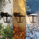 Philips 8721103104977 kültéri fali lámpa Juli E27 | fekete