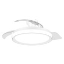 Philips 8721103096029 LED ventilátor világítással Bliss  | 35W integrált LED forrás | 4500lm | 2700-6500K | fényerőszabályzó | távirányítás | fehér