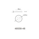 Globo EILA 48558-48 LED mennyezetre szerelhető lámpa | 48W LED | 2640lm