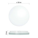 EMOS ZM4329 LED mennyezeti lámpák | 24W integrált LED forrás | 2400lm | 4000K