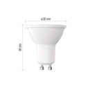 EMOS ZQ8E43 LED izzó Classic | 7W MR16 | 800lm | 4000K