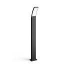 Philips 8721103110039 LED kültéri oszloplámpa Splay | 4W integrált LED forrás | 800lm | 2700K | antracit