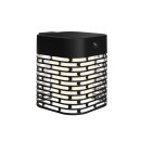 Philips 8721103105578 LED napelemes kültéri fali lámpa Hara  | 4W integrált LED forrás | 400lm | 2700K | fekete