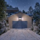 Philips 8721103105431 LED napelemes kültéri fali lámpa Zyren  | 25W integrált LED forrás | 4000lm | 3000K | fekete
