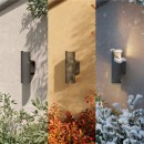 Philips 8721103104793 LED kültéri fali lámpa Fira  | 4W integrált LED forrás | 800lm | 2700K | antracit