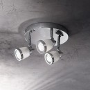 Ideal Lux 094076 fali spotlámpa Faro 2x28W|GU10 - króm