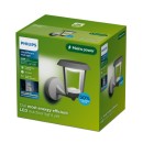 Philips 8721103104878 LED kültéri fali lámpa Nuvy  | 4W integrált LED forrás | 800lm | 2700K | antracit