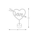 Zuma Line 003064-027949 LED asztali lámpa LOVE integrált LED forrás