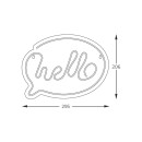 Zuma Line 003064-027940 LED fali lámpa HELLO integrált LED forrás