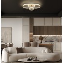 Globo 67377-90 LED mennyezetre szerelhető lámpa FRANCINE  | 90W integrált LED forrás | 8800lm | 2700-6000K
