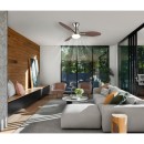 Globo GALE 03671N LED ventilátor világítással | 22W LED | 2453lm