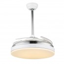 Globo 0351 LED ventilátoros mennyezeti lámpa Cabrera 1x36W | 3000-6000K - állítható, távirányítóval