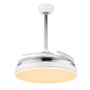 Globo 0351 LED ventilátoros mennyezeti lámpa Cabrera 1x36W | 3000-6000K - állítható, távirányítóval