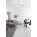 Globo 03600 LED ventilátoros lámpa Ramona 1x18W | 990lm | 4000K - távirányító, időzítő, fehér