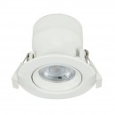 Globo 12393-5 LED süllyesztett spotlámpa Polly 1x5W | 400lm | 3000K - állítható, fehér