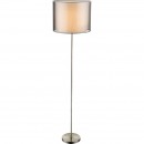 Globo 15190S állólámpa Theo 1x60W | E27 - szürke, matt nikkel