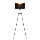15334S Globo állólámpa 1x40W Sunna | E27 - fekete, arany