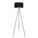 15334S Globo állólámpa 1x40W Sunna | E27 - fekete, arany