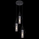 Globo 15353-3H mennyezeti függőlámpa Gijon 3x40W | E14 - fekete