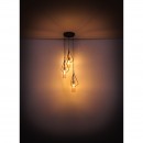 Globo 15353-3H mennyezeti függőlámpa Gijon 3x40W | E14 - fekete