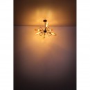 Globo 15353-6D mennyezeti függőlámpa Gijon 6x40W | E14 - fekete