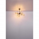 Globo 15353-6D mennyezeti függőlámpa Gijon 6x40W | E14 - fekete