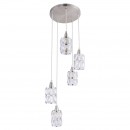 Globo 15760-5 mennyezeti függőlámpa Wolli 5x40W | E14