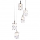 Globo 15760-5 mennyezeti függőlámpa Wolli 5x40W | E14