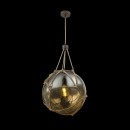Globo 15859H2 mennyezeti függőlámpa Tiko 1x60W | E27 - rozsda, barna