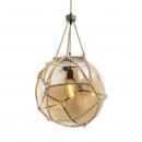 Globo 15859H2 mennyezeti függőlámpa Tiko 1x60W | E27 - rozsda, barna